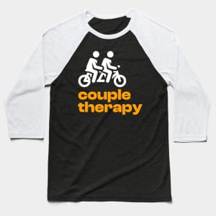 Couple Therapy Tandem Bike Baseball T-Shirt